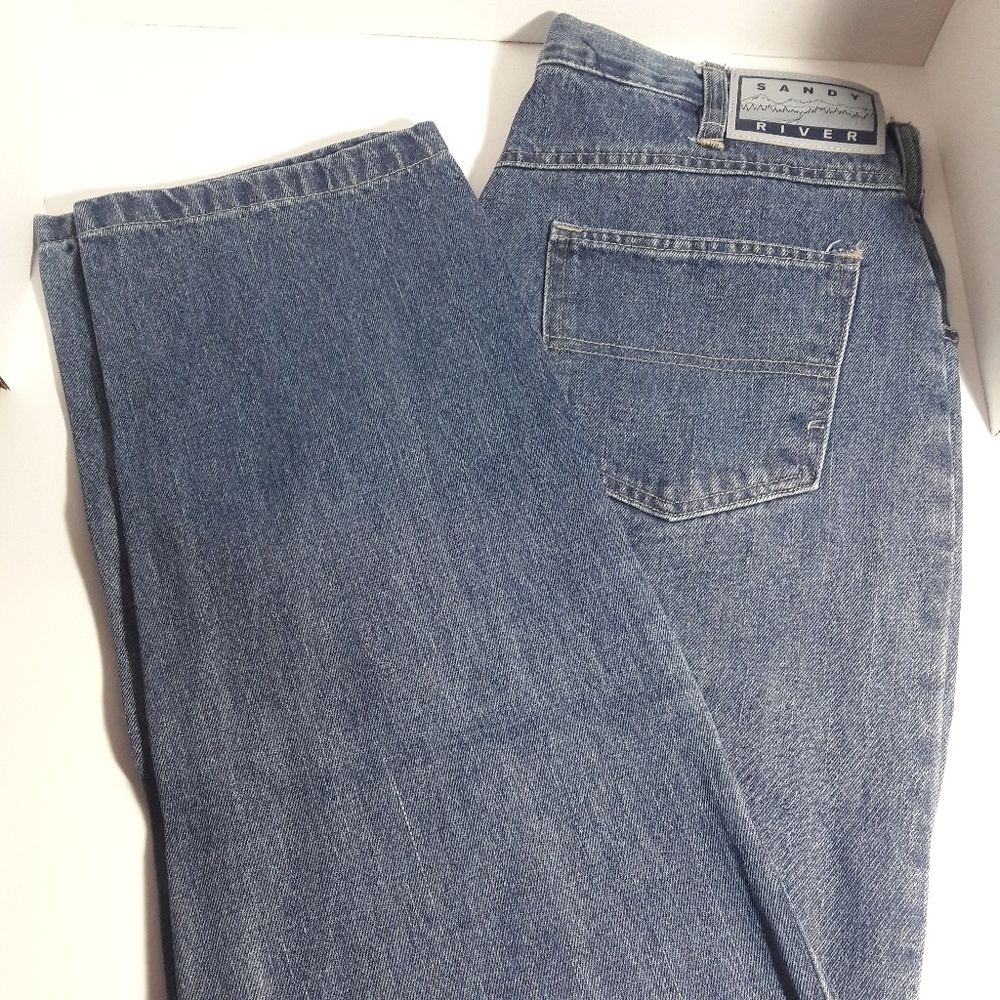 Sandy River Blue Jeans 33x32